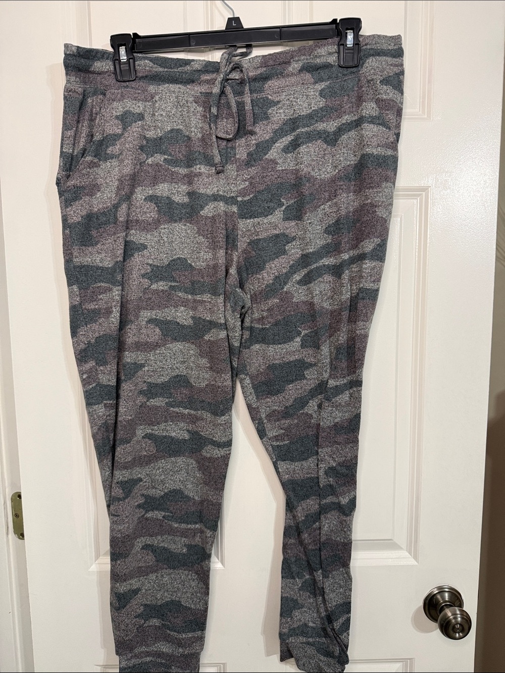 Maurices Gray and Green Camo Lounge Joggers